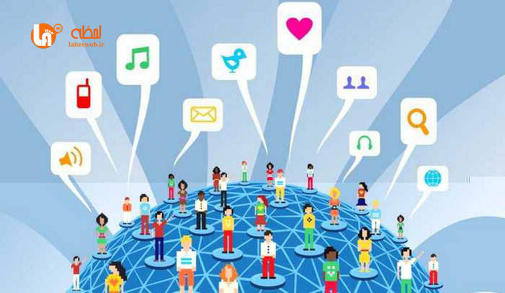 ارتباط با کاربران از طریق شبکه های اجتماعی